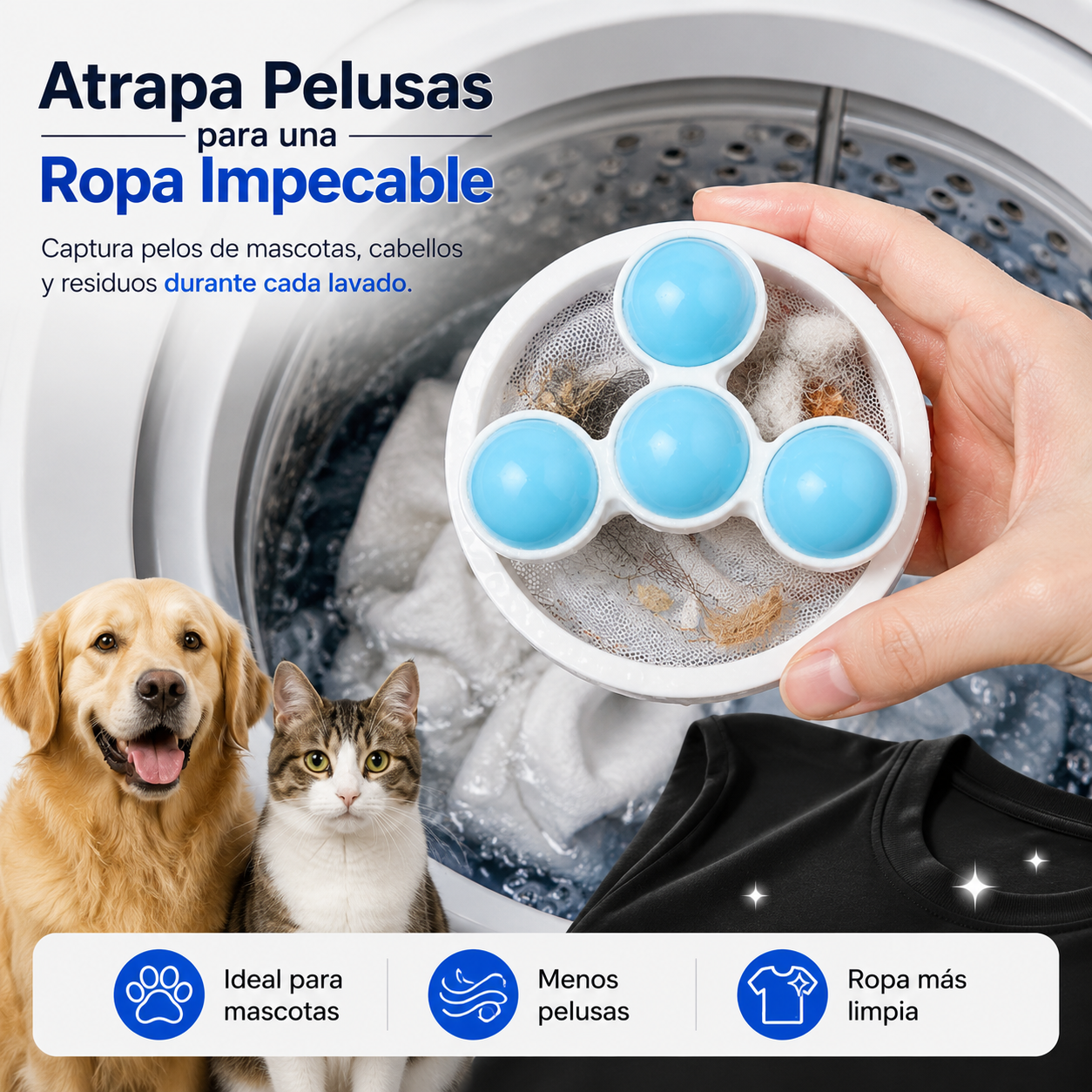 Atrapa Pelusas para una Ropa Impecable COMPRA 2 Y RECIBE 3