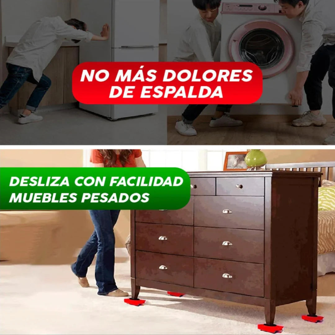 set de bases moviles super promo 5 en 1