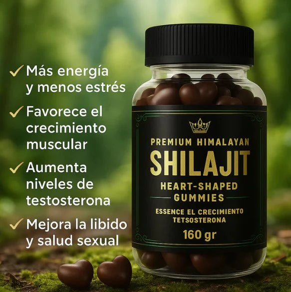 Gomas SHILAJIT-Energía, fuerza y vitalidad