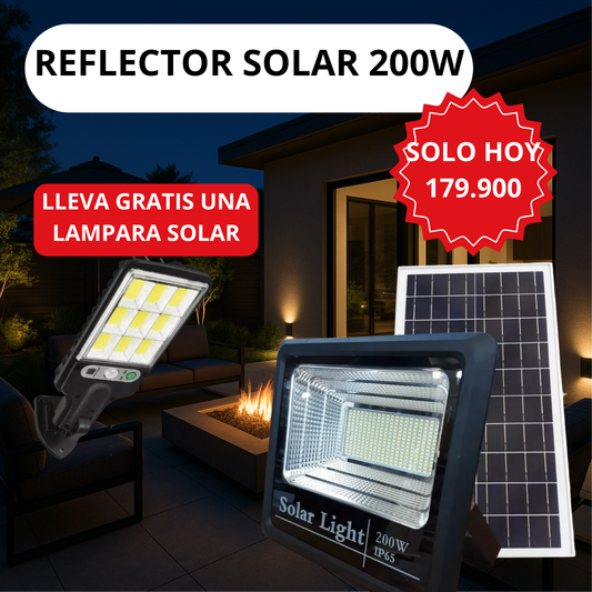 ¡Ilumina tu espacio y recibe un regalo solar!
