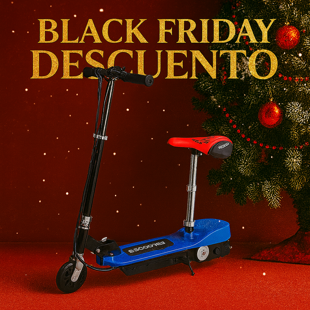 PATINETA ELECTRICA CON ASIENTO DESMONTABLE OFERTA DE BLACK FRIDAY