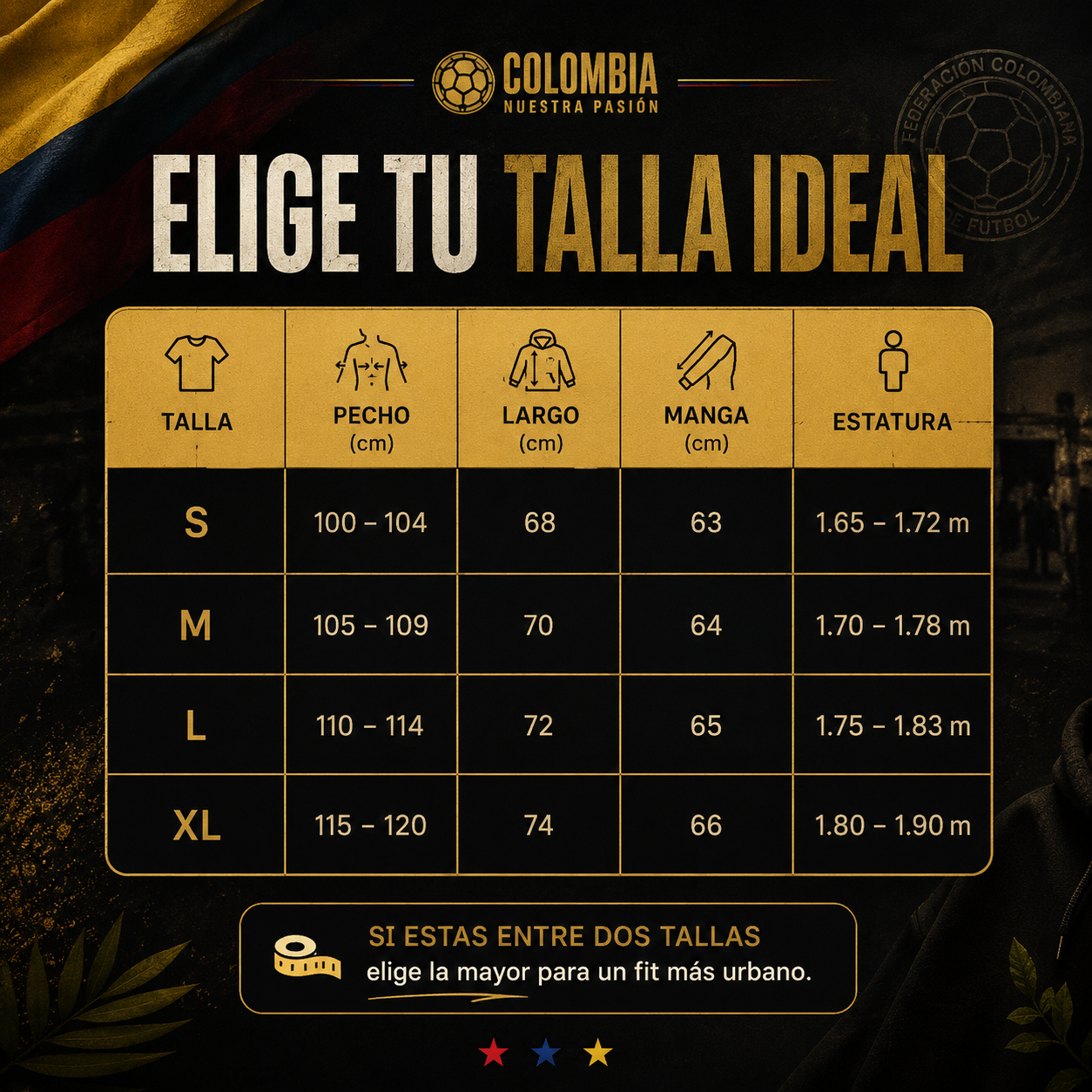🇨🇴 Los Colores Que Nos Unen - Hoddie seleccion colombia
