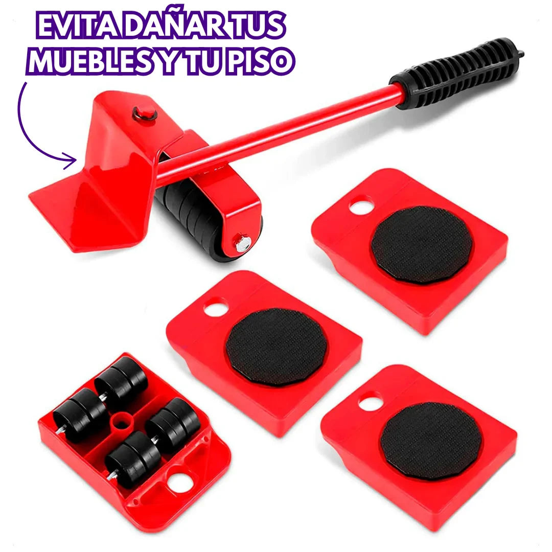 set de bases moviles super promo 5 en 1